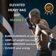 Elevated Heavy Bag HIIT Boxing Workouts. Season 2